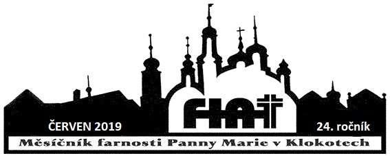 Milá farní rodino, v měsíci květnu jsme prožili Festival víry Pošli to dál na Klokotech.