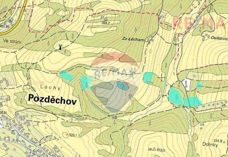 cz 4) Lesní pozemek, Pozděchov, okres Vsetín Lesních pozemků v