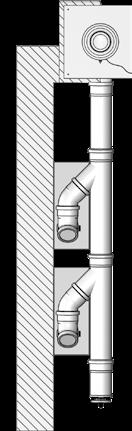 DN200 Spalinové zpětné klapky zabezpečují plynotěsnost kotle, který není právě v provozu a dovoluje použití menších průměrů společného komína.