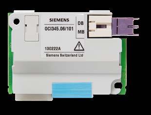 Připojení automatiky kotle na komunikaci LPB LPB clip-in modul OCI345 Komunikační modul se používá pro propojení několika kotlů do kaskád nebo/i spojení
