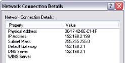 92.68.2.99 Subnet mask: 255.255.255.0 Default gateway: 92.68.2. Preferred DNS server: 92.68.2. Ethernet TCP/IP IP address: 92.