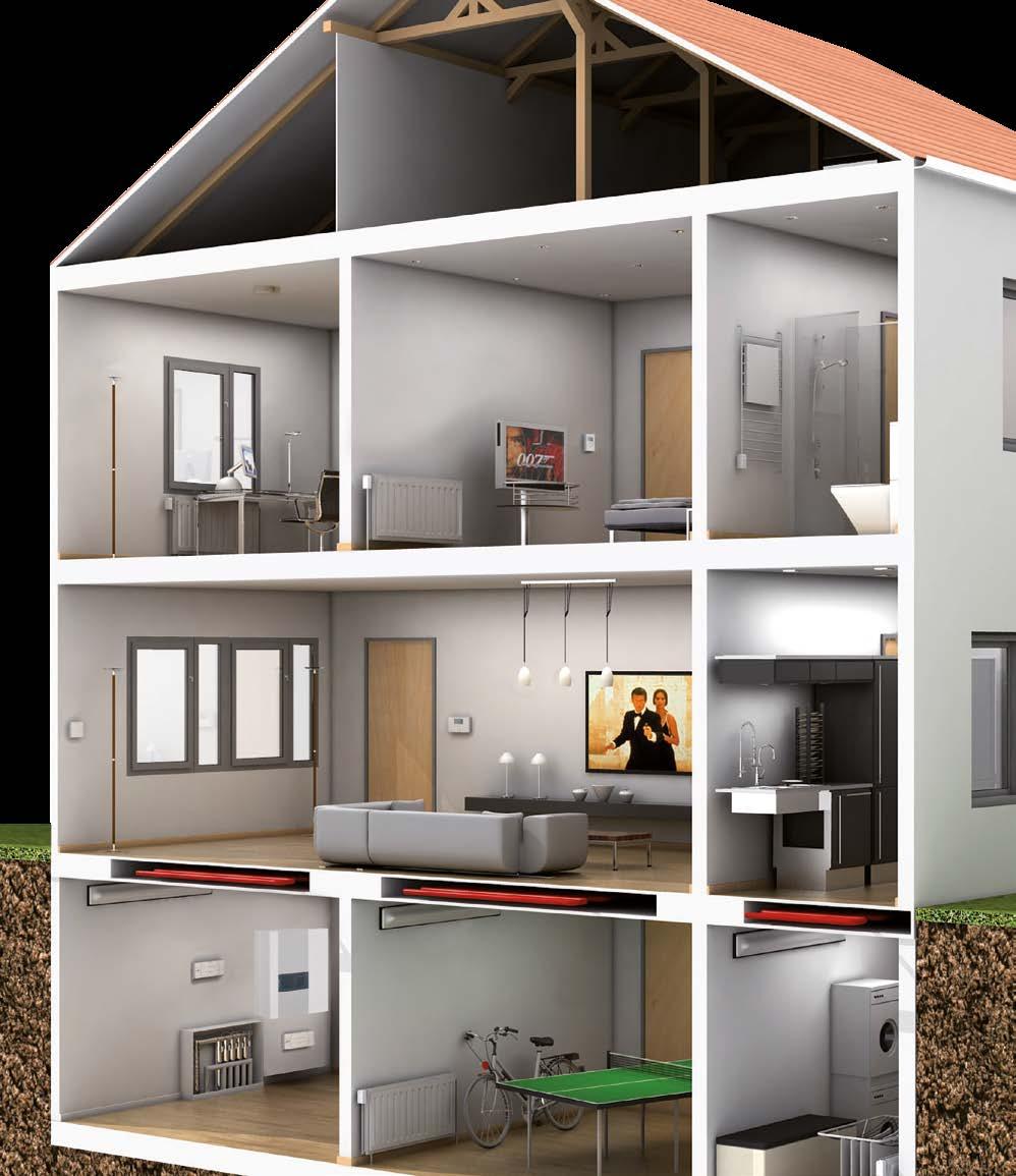 Regulace 7 8 2 3 4 7 8 5 6 Systém Synco living je určen pro rodinné domky nebo byty a slouží pro nezávislé řízení teploty v jednotlivých místnostech.