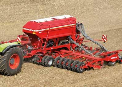 HORSCH LEEB a HARDI, stroje pro zpracování půdy HORSCH, dále pak výrobky značek KRAMPE, BRIRI, TEBBE, PÖTTINGER, HAUER, BOGBALLE také sedačky GRAMMER či navigace GPS