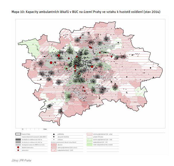 Je ale zapotřebí zmínit i to, že i ve srovnání s jinými západními evropskými městy jsou zdravotní služby v Praze na velmi vysoké úrovni (IPR, Sociální a zdravotní služby, str. 26).