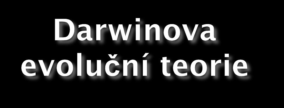 rozšíření rostlin a živočichů na Zemi není náhodné, ale zákonité