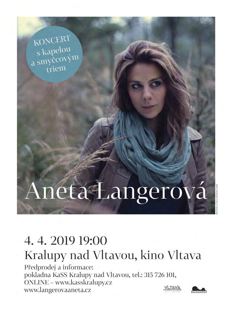 4. Aneta Langerová 10. 4. Čaj o páté 14. 4. Ples kurzů tance 18. 4. Tančírna 25. 4. 28. Country salon s Rangers band 26. 4. Brutus 30. 4. Jarní koncert KODK Kralupský talent Brutus v kulturáku!