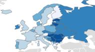 Republic Bosnia Herzegovina Ireland Belarus FYR Macedonia Poland Denmark Slovenia Croatia Norway Portugal Belgium Germany Iceland Spain Sweden United Kingdom The Netherlands France (metropolitan)