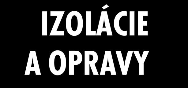 REPROFILACE SANACE A HYDROIZOLACE