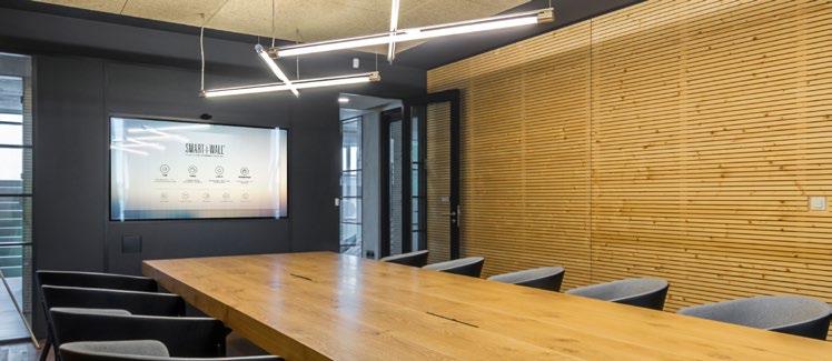 Specifikace projektu SPOJENÍ DESIGNU A TECHNOLOGIÍ Moderní technologie pro komunikaci a prezentaci jsou dnes běžnou součástí každé kanceláře nebo jednací místnosti.