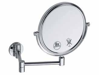 Косметическое зеркало 238 x 255 x 465 mm, ø 182 mm 112201518 Kosmetické zrcátko, mat Cosmetic mirror, matt Rasier- und