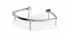 Полочка для мыла-мыльница, акрил черный 250 x 70 x 105 mm 146208396 Polička do sprchy, akryl Acrylic soap dish