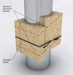 Schiedel VERMIS Sada pro bezpečné napojení parozábrany na nerezové komíny Schiedel ICS a PERMETER Vermikulitový materiál - lehce opracovatelný pomocí pilky na kov nebo na dřevo.