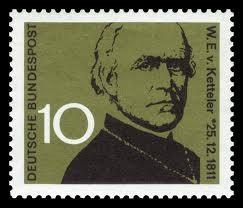 Počátky katolického sociálního myšlení Wilhelm von Ketteler (1811-1877, 1877, Německo, kněz, později biskup v Mainzu) adventní kázání o sociální otázce 1848.