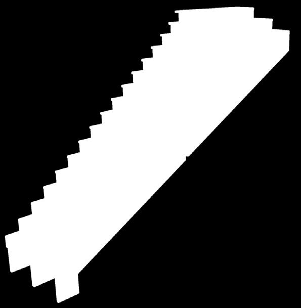 Polotočité schodiště