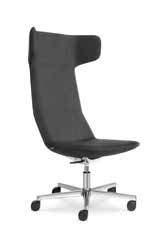 With an in-built mechanism in the backrest to ensure the flexibility of the backrest s upper part, Flexi conference and meeting chairs reveal an innovative concept, which significantly increases the