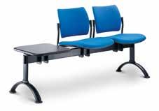 The chairs are highly stackable and optionally equipped with linking device. Also the chairs could be as four leg chair and cantilever chair.