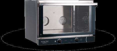 Horkovzdušné a konvekční pece Vnitřní ventilační systém PEČIVO Minutový časovač PIZZA NERONE eko HORKOVZDUŠNÉ PECE FEM03NEPSV Vyměnitelné těsnění OSVĚTLENÍ HAMBURGER RYBY MASO Horkovzdušné pece jsou