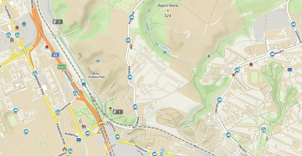 4,56 SITUACE TRVALÉHO DOPRAVNÍHO ZNAČENÍ OBYTNÝ SOUBOR SADOVÁ - VNITŘNÍ SEKTOR IMPERA KOMUNIKACE, BYTOVÉ DOMY - ZMĚNA ÚSEKU 1 LEGENDA OBRUBNÍKŮ R= 1300m t=15,05m y=0,09m -0,50% +1,8 DL.70,00m DL.