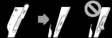 Připojte sluchátka k elektrické zásuvce pomocí kabelu USB Type-C (je součástí dodávky) a napájecího adaptéru USB (prodává se samostatně). Rozsvítí se indikátor (červený) na sluchátkách s mikrofonem.