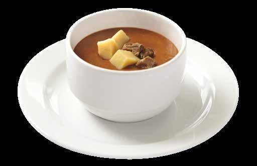 Polévka Soup Suppe Gulášová polévka chléb EN Goulash soup, bread DE