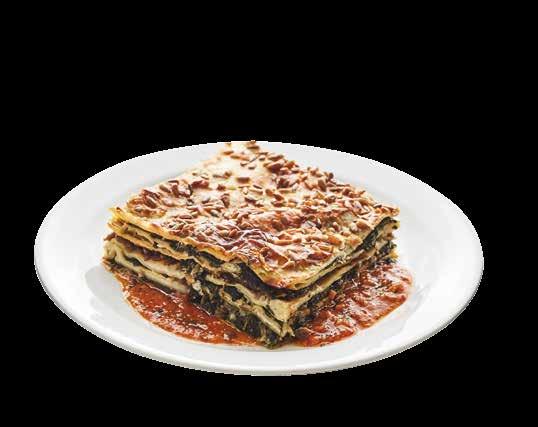 7,00 Eur Ryzlink rýnský, pozdní sběr - suché ŠPENÁTOVÉ LASAGNE s ricottou a slunečnicovými semínky na tomatové omáčce