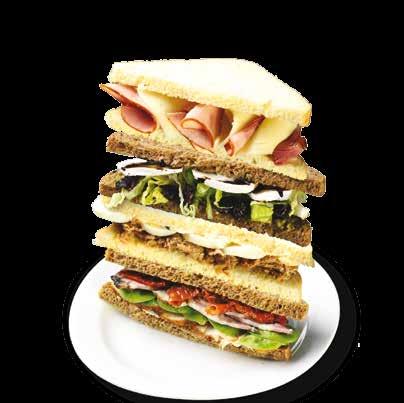 (Oliven, getrocknete Tomaten, Schinken, Käse,