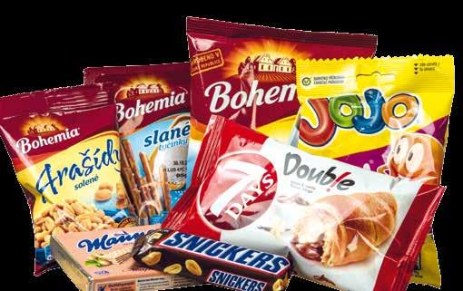 Chuťovky Snack Snack Bohemia Chips 20 Kč 0,80 Eur Bohemia slané tyčinky EN salty sticks DE salzige