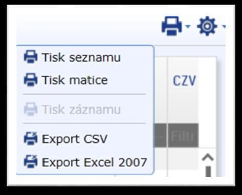 výzvy, stiskne klávesu Enter (žádosti lze hledat i přes sloupec Název výzvy IN ) zobrazí se seznam zaregistrovaných žádostí o podporu pod danou výzvou ZS ITI. 3.2.