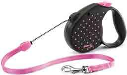 TOP NABÍDKA ČERVEN FLEXI COLOR DOTS Nakupte výhodně samonavíjecí vodítka pro malá a střední plemena!