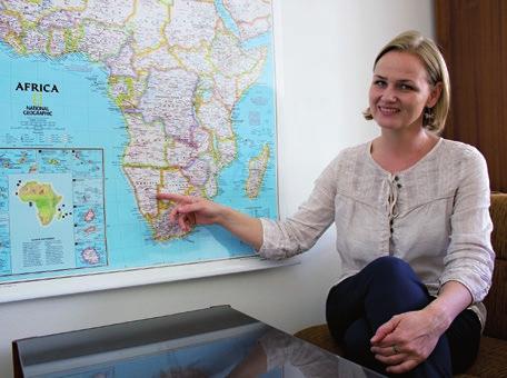 Afrikanistka z katedry sociologie, andragogiky a kulturní antropologie filozofické fakulty se o Namibijcích, kteří se považují za Čechy, poprvé dozvěděla v roce 2000 při svých studiích na univerzitě