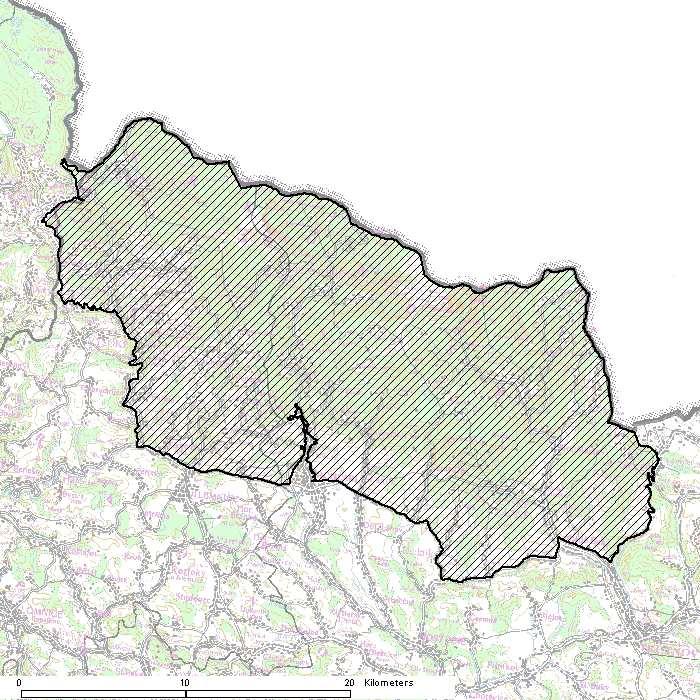 Mapa lokality CZ0524044: AOPK ČR; vytvořeno: 16.