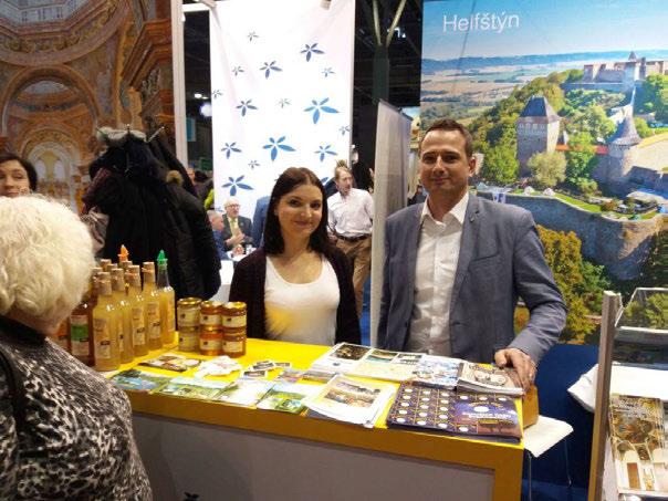 Starosta Stanislav Orság na veletrhu Regiontour v Brně 18.