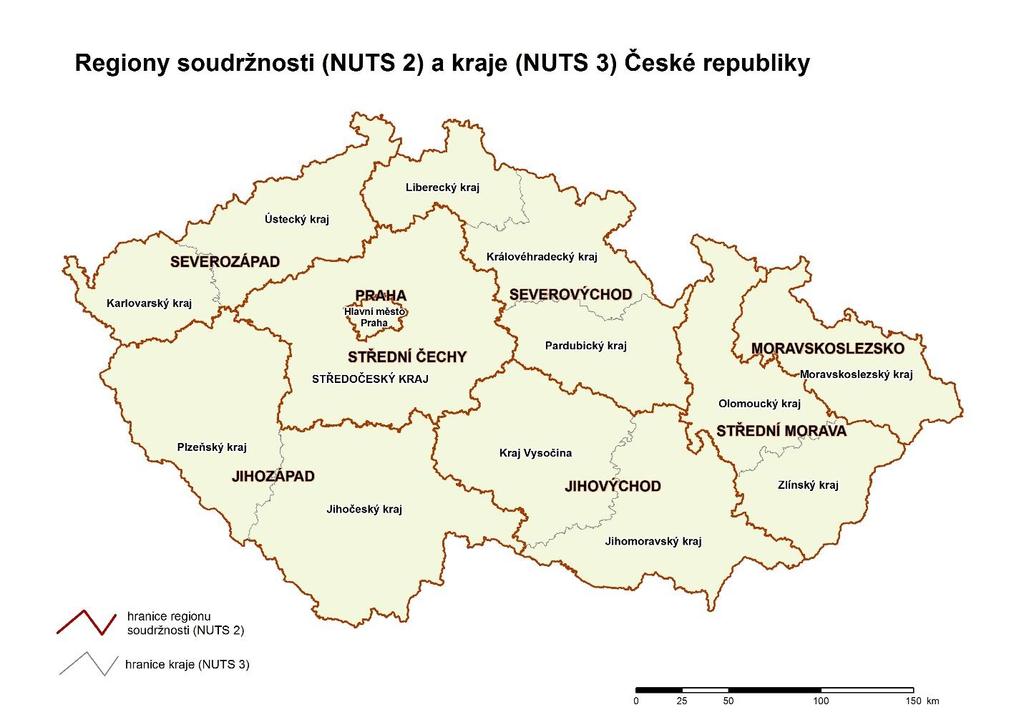 Obrázek 3 Regiony soudržnosti 389 389 Zdroj: http://www.