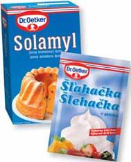 Mouku promísíme se solamylem, kypfiicím prá kem a ofiechy. Do jedné nádoby odmûfiíme mléko a olej. Vejce, mouãkov cukr a vanilínov cukr na leháme do pûny.