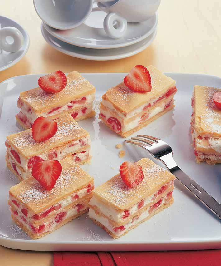 Bleskové fiezy 130 g hladké mouky 50 g mouãkového cukru 1 /2 KL Jedlé sody 20 g mûkkého másla nebo margarínu 1 vejce 1 KL mléka 1 KL tekutého medu 1 KL rumu Na krém: 250 ml smetany ke lehání 250 ml