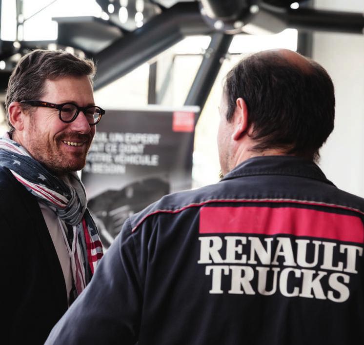 VŽDY A VŠUDE S VÁMI Renault Trucks vás bude provázet po celou dobu provozu