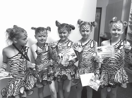 (latin dance) Leader of the floor (cheer) Fans (show dance) Queen of latin (latin dance) Trollové (mini děti show) Little cheer (cheer)