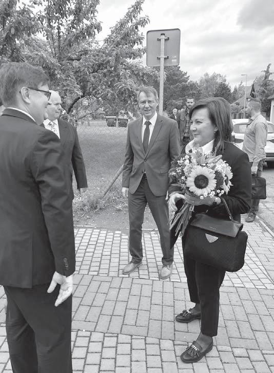 26 Život v Rudné Návštěva ministryně financí Dne 22. 5.