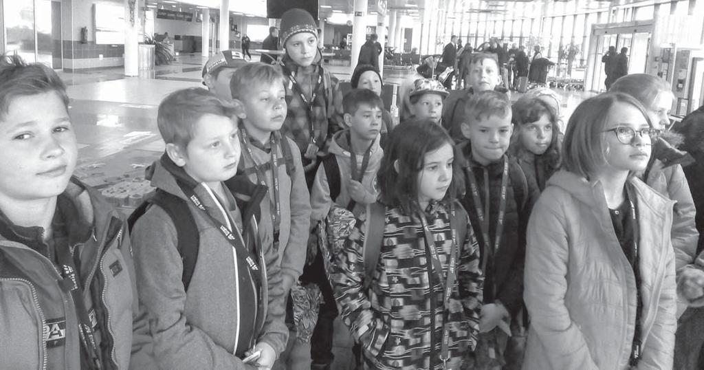 Viděli provoz na odbavovacích plochách, Naši nejmladší prvňáčci