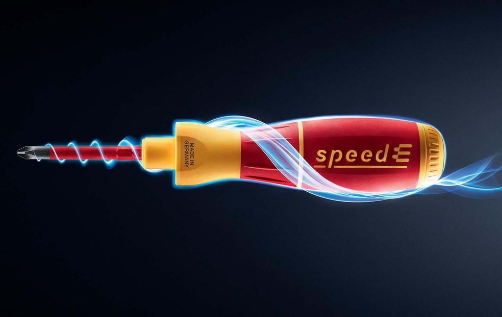 Drive with speed fix with Zvýší vaši rychlost 2x rychlejší práce díky 3stupňovému procesu. Chrání váš materiál Elektrické šroubování s ochrannou funkcí k zamezení poškození materiálu (max. 0,4 Nm).