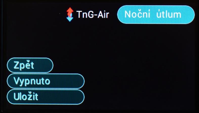 Strana 17 Nastavení nočního útlumu (pro modely od 7.2019) Režim bez nočního útlumu PIN 9200 Tepelné čerpadlo pracuje bez omezení.