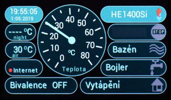 Strana 33 Vnitřní elektrické propojení FUSE FUSE FUSE FUSE FUSE Průtokový snímač Bivalence 3x2kW Síťový spínač 1 0 1 0 SWITCH 25A