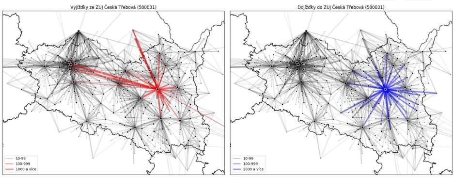 VYUŽITÍ GEOLOKAČNÍCH DAT MOBILNÍCH OPERÁTORŮ Ukázka