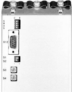 Uvedení do provozu Nastavení u systémové sběrnice SBus plus kompatibilní s EtherCAT I 0 5 5.