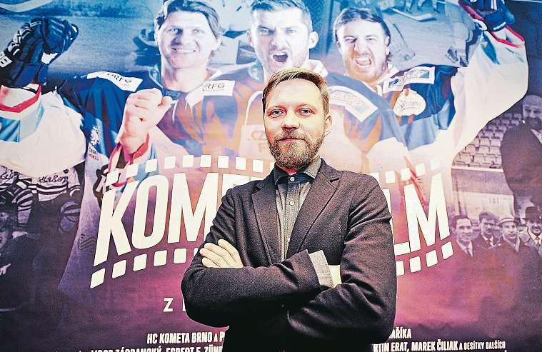 20 8. března 2019 Brno, Blansko avyškov Oslavu brněnských úspěchů natočil fanoušek Vsetína Království Komety dostalo dárek v podobě filmu o hokejovém klubu.
