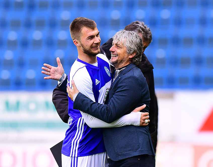 30 FORTUNA:LIGA FORTUNA:LIGA 31 Hrajete ještě okresní soutěž za Drnovice? Registračku mám, ale moc jsem toho za drnovické béčko v této sezoně z časových důvodů neodkopal.