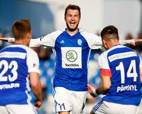 10 AKTUÁLNĚ AKTUÁLNĚ 11 GÓL TÝDNE Slovan slaví století Před 100 lety, 3. května 1919, byl založen Slovan Bratislava. Nejúspěšnější a nejslavnější slovenský klub vyhrál 21.