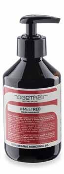 DERMATOLOGICALLY COLOR HAIR MA S OLEJEM MONGONGO BARVÍCÍ MAA 250 ml tested Maska na vlasy na bázi organického oleje Mongongo a čistých pigmentů v pěti různých odstínech.