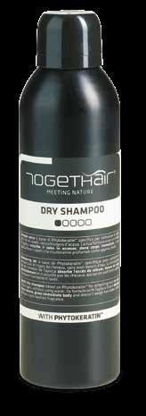 DRY SHAMPOO GMO free NANOMATERIALS HOLD S PHYTOKERATINEM FIXACE 250 ml kod 19619 Specifický suchý šampon s Phytokeratinem pro oživení a mytí všech typů vlasů bez použití vody.