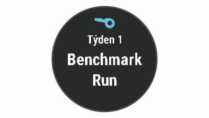 naplánované tréninky z Garmin Connect, přepíší stávající tréninkový kalendář. Zobrazení naplánovaných tréninků Můžete si zobrazit tréninky naplánované v tréninkovém kalendáři a začít trénink.